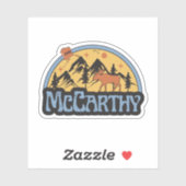 McCarthy, Alaska Sticker (Vel)