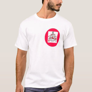 McCarthy Clan Crest en Motto T-shirt