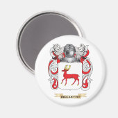 McCarthy Coat of Arms (Familiecrest) Magneet (Voorkant / Achterkant)