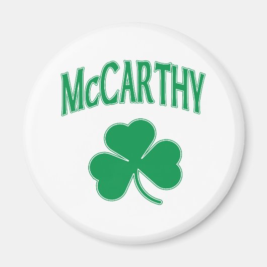 McCarthy Irish Magneet (Voorkant)