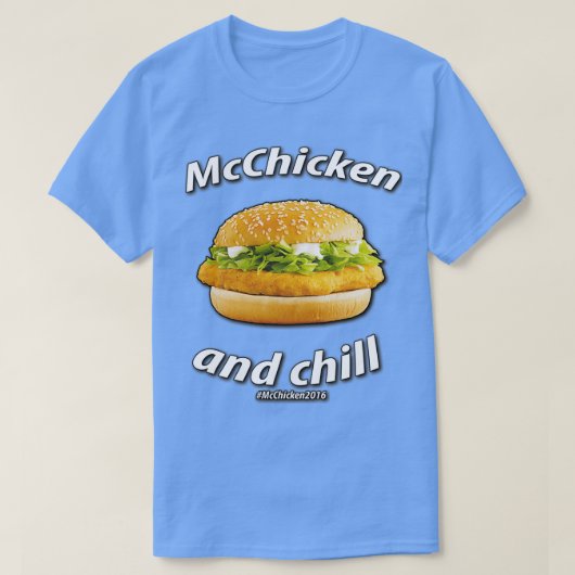 McChicken and Chill 2016 T-shirt (Design voorkant)