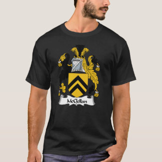McClellan Coat of Arms McClellan Family Crest Cla T-shirt