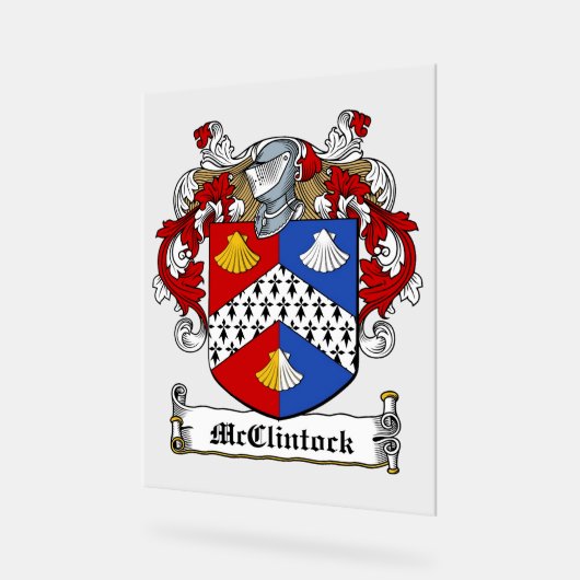 McClintock Family Crest (Angle)