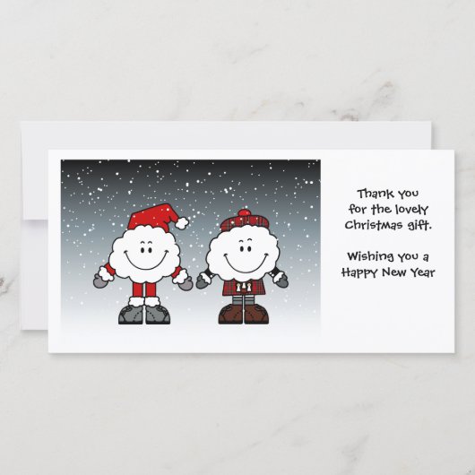 McClouds Hartelijk dank Bedankkaart (Voorkant)