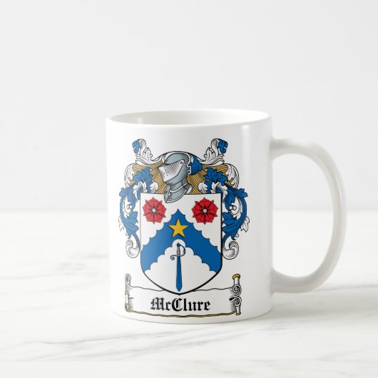 McClure Family Crest Koffiemok (Rechts)