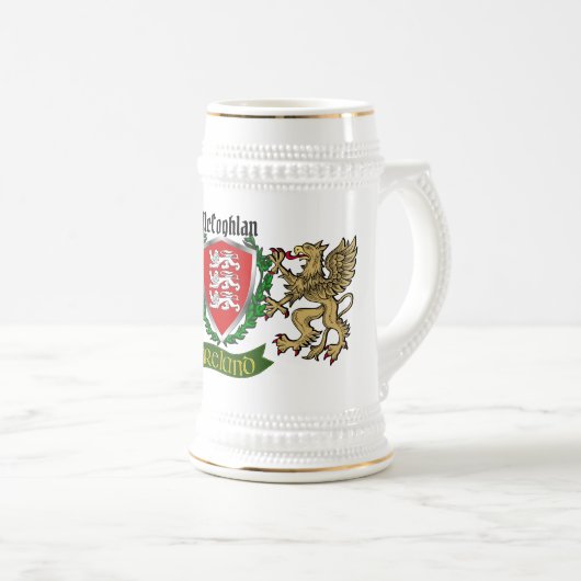 McCoghlan Irish Shield Bierpul (Voorkant rechts)