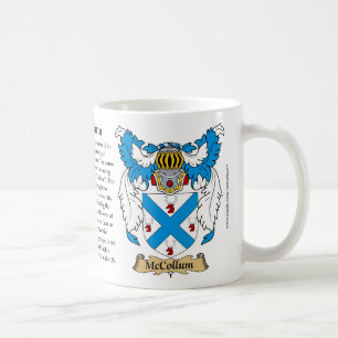 McCollum, de Oorsprong, de Betekenis en de Crest Koffiemok