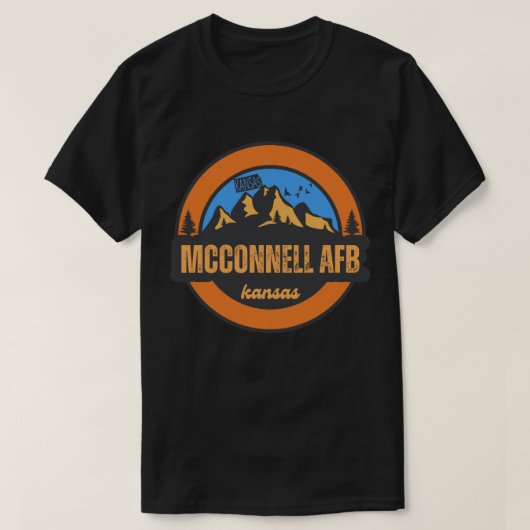 McConnell AFB, Kansas T-shirt (Design voorkant)