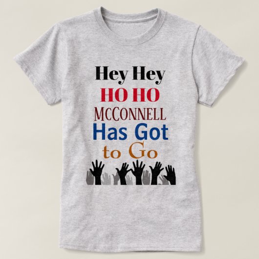 McConnell Doit Aller T-shirt (Design devant)