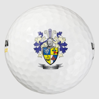 McConnell Family Crest Coat of Arms Golfballen