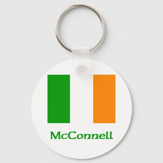 McConnell Irish Flag Sleutelhanger (Voorkant)