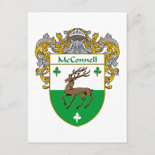 McConnell-wapenschild (bemand) Briefkaart