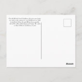 McCord Grain Elevator Post Kaart (Achterkant)