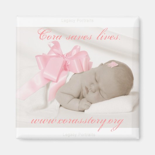 McCormick 8240 S IG, Cora redt levens... Magneet (Voorkant)