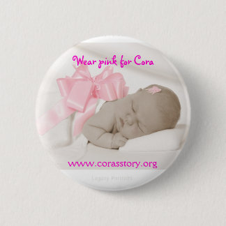 McCormick 8240 S IG, Draag roze voor Cora, www.... Ronde Button 5,7 Cm