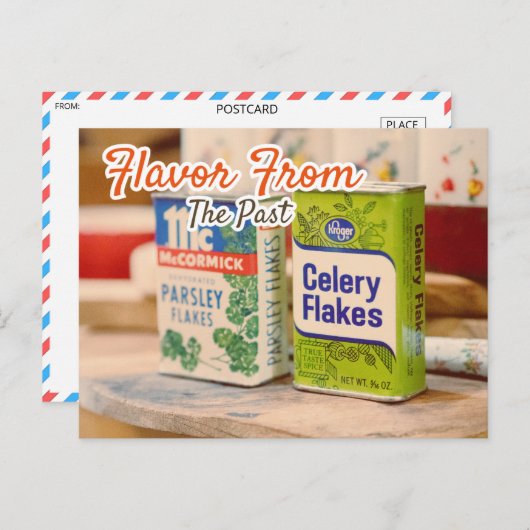  McCormick Spice Tins Briefkaart (Voorkant / Achterkant)