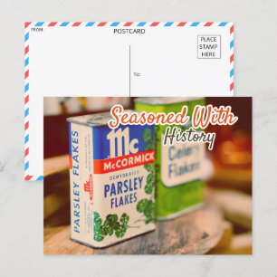 McCormick Spice Tins Briefkaart