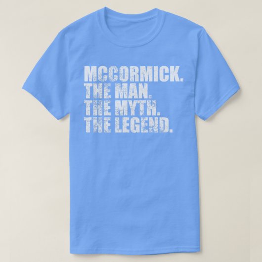 MccormickMccormick Achternaam Mccormick T-shirt (Design voorkant)