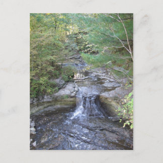 McCormick's Creek Waterfall Briefkaart