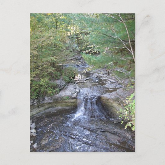 McCormick's Creek Waterfall Briefkaart (Voorkant)