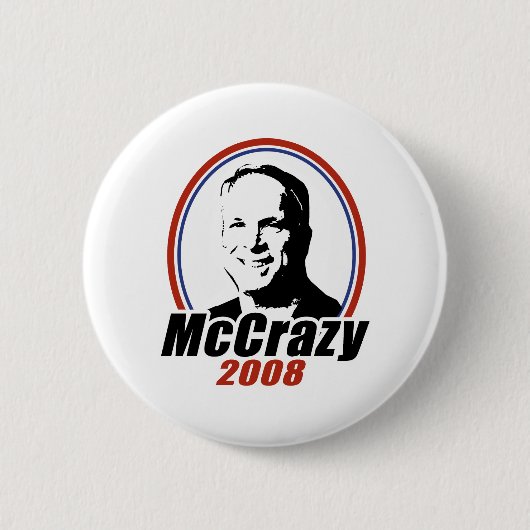 MCCRAZY 2008 RONDE BUTTON 5,7 CM (Voorkant)