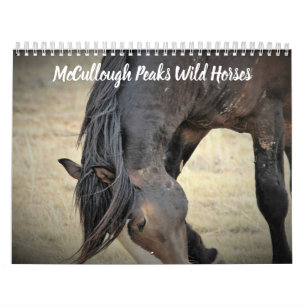 McCullough Peaks Wild Horses Kalender