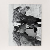 McCullough Peaks Wild Horses Legpuzzel (Verticaal)