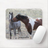 McCullough Peaks Wild Horses Muismat (Met muis)