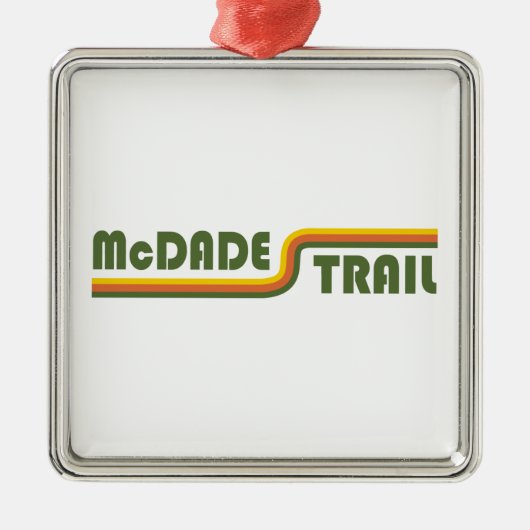 McDade Trail Metalen Ornament (Voorkant)