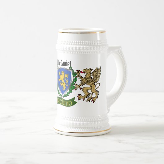 McDaniel/Daniel Irish Shield Bierpul (Voorkant rechts)