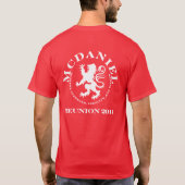 MCDANIEL REUNION TSHIRTS (Achterkant)