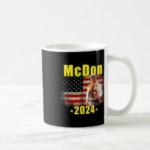 Mcdon 2024 Funny Donald Trump Franse friet koken F Koffiemok
