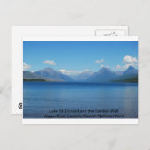 McDonald/Apgar Boat Launch briefkaart (Voorkant / Achterkant)