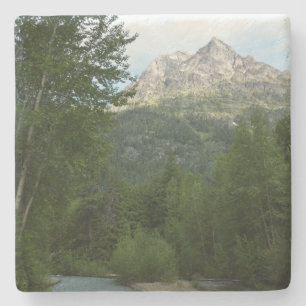 McDonald Creek in Glacier National Park Stenen Onderzetter