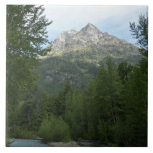 McDonald Creek in Glacier National Park Tegeltje