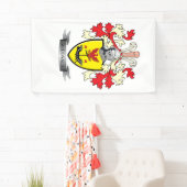 McDonald Family Crest Coat of Arms Spandoek (Insitu)