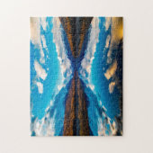 McDonald Glacier Park Montana. Legpuzzel (Verticaal)