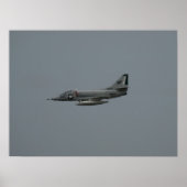 McDonnell Douglas A-4 Skyhawk. Poster (Voorkant)