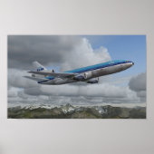 McDonnell Douglas DC-10 KLM Royal Dutch Airlines Poster (Voorkant)