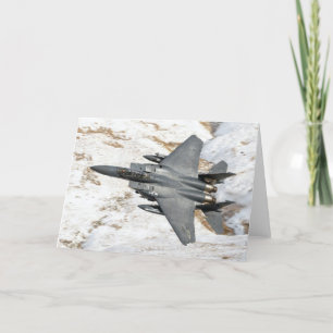 McDonnell Douglas F-15 Eagle Bedankkaart