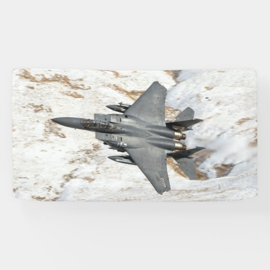 McDonnell Douglas F-15 Eagle Spandoek (Horizontaal)