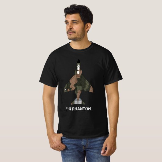 McDonnell Douglas F-4 Phantom II T-shirt (Voorkant volledig)