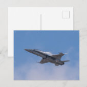 McDonnell Douglas F/A-18 Hornet Briefkaart (Voorkant / Achterkant)
