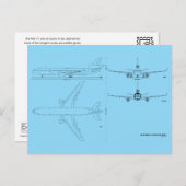 McDonnell Douglas MD-11 Carte postale (Devant / Derrière)
