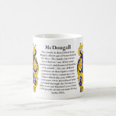 McDougall, de Oorsprong, de Betekenis en de Crest Koffiemok (Center)