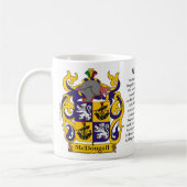 McDougall, de Oorsprong, de Betekenis en de Crest Koffiemok (Links)