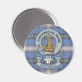 McDowell Crest + Tartan Magnet Magneet (Voorkant / Achterkant)