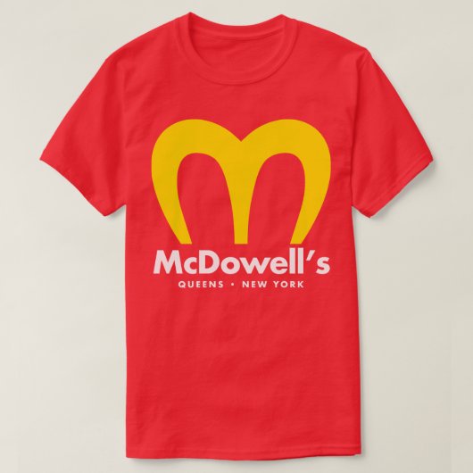 McDowells T-shirt (Design voorkant)