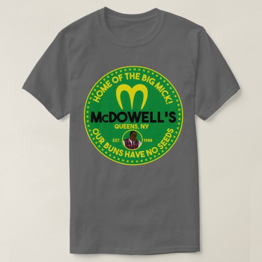 McDowellx27s logo T-shirt (Design voorkant)