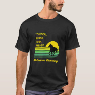 Mceachron elementaire mosterd om te weten te komen t-shirt